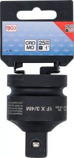 Prilagodnik za teretni utični ključ | unutarnji četverokut 25 mm (1") - vanjski četverokut 20 mm (3/4") - Slika 3