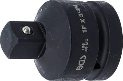 Prilagodnik za teretni utični ključ | unutarnji četverokut 25 mm (1") - vanjski četverokut 20 mm (3/4")