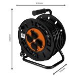 Produžni kabel na kolutu 30m