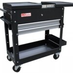 Radionička kolica | 2 ladice | horizontalni dvostruko izvlačiv dio | prazna