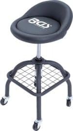 Radionička stolica | s 4 kotača | podesiva visina | 540 - 680 mm - Slika 3