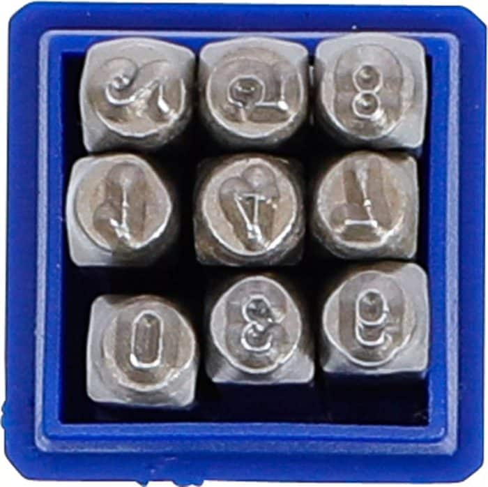 Šablona za utiskivanje brojeva | 3 mm - Slika 2