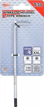 Šesterokutni ključ | ekstra dugi | T-profil (za Torx) s/bez provrta T30 - Slika 4