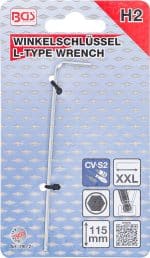 Šesterokutni ključ | ekstra dugi | unutarnji šesterokut/unutarnji šesterokut s kuglastom glavom 2,0 mm - Slika 3