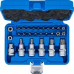 Set bitova i umetaka za bitove | 12,5 mm (1/2") | T-profil (za Torx) | 27-dijelni - Slika 4