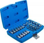 Set bitova i utičnih ključeva | 10 mm (3/8") | T-profil (za Torx) | 34-dijelni - Slika 2