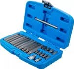 Set bitova | vanjski šesterokutni pogon 10 mm (3/8") | klinasti profil (za RIBE) | 22-dijelni - Slika 3