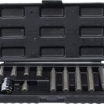 Set bitova | vanjski šesterokutni pogon 10 mm (3/8") | unutarnje ozubljenje (za XZN) | 11-dijelni