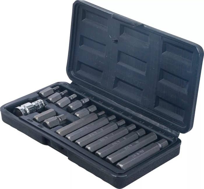 Set-bitova-vanjski-sesterokutni-pogon-10-mm-38-unutarnji-sesterokut-15-dijelni-2 Set bitova | vanjski šesterokutni pogon 10 mm (3/8") | unutarnji šesterokut | 15-dijelni - Slika 3