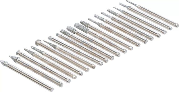 Set dijamantnih bušaćih kruna | 20-dijelni - Slika 3