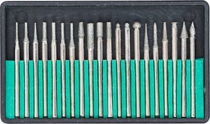Set dijamantnih bušaćih kruna | 20-dijelni