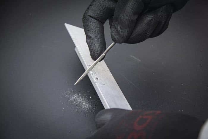 Set dijamantnih turpija | ravne | 140 x 3 mm | 10-dijelni - Slika 5