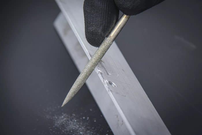 Set dijamantnih turpija | ravne | 140 x 3 mm | 10-dijelni - Slika 6