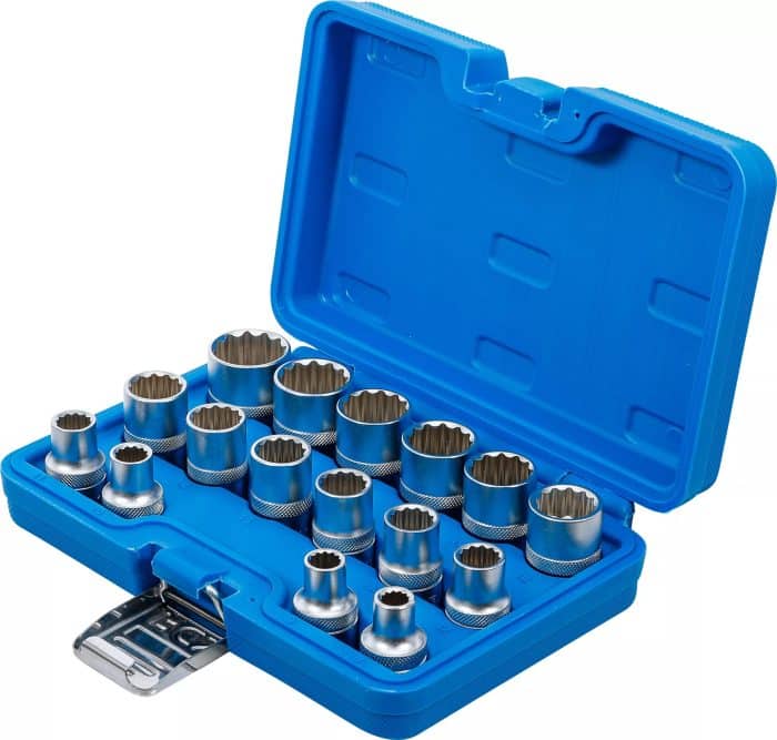 Set dvanaesterokutnih umetaka za utični ključ | 12,5 mm (1/2") | 8 - 24 mm | 16-dijelni - Slika 3