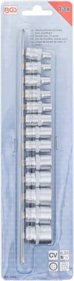 Set dvanaesterokutnih umetaka za utični ključ | 6,3 mm (1/4") | 4 - 14 mm | 13-dijelni - Slika 4