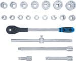 Set dvanaesterokutnih utičnih ključeva | pogon 20 mm (3/4") | 21-dijelni - Slika 6