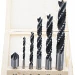 Set glodalica i krunica za bušenje drveta | 4 - 12 mm | 6-dijelni