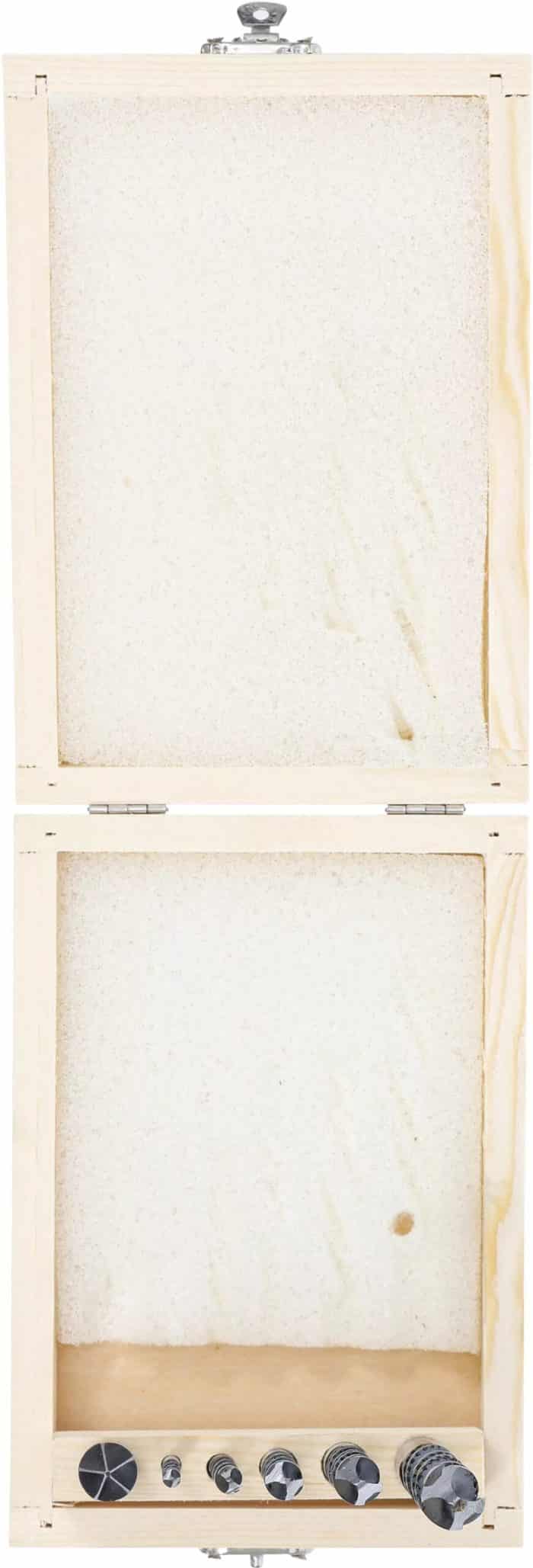 Set glodalica i krunica za bušenje drveta | 4 - 12 mm | 6-dijelni - Slika 4