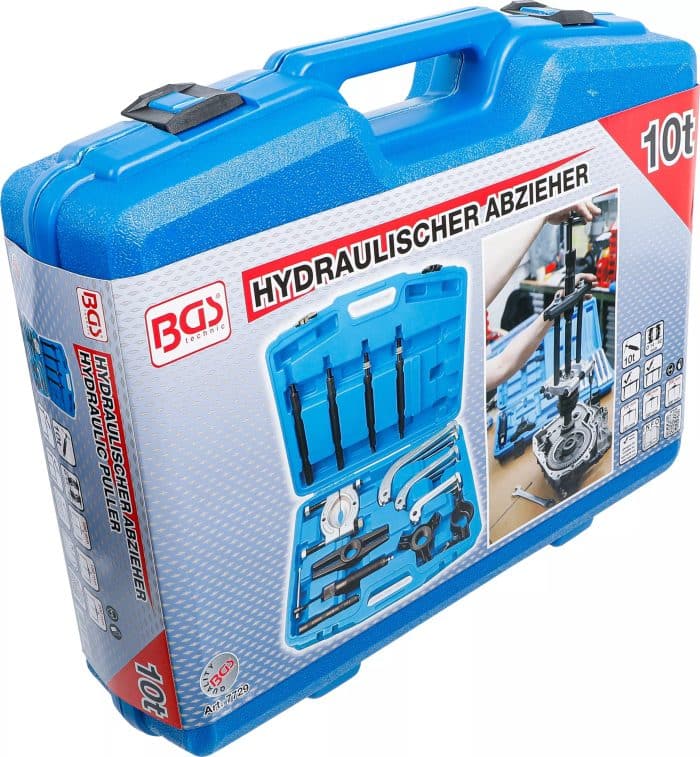 Set hidrauličnih skidača | 10 t | 25-dijelni - Slika 9