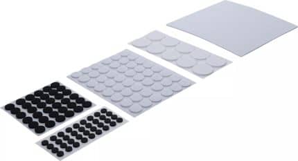 Set jastučića od filca | samoljepljivi | 131-dijelni