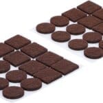 Set jastučića od filca | smeđi | 32-dijelni