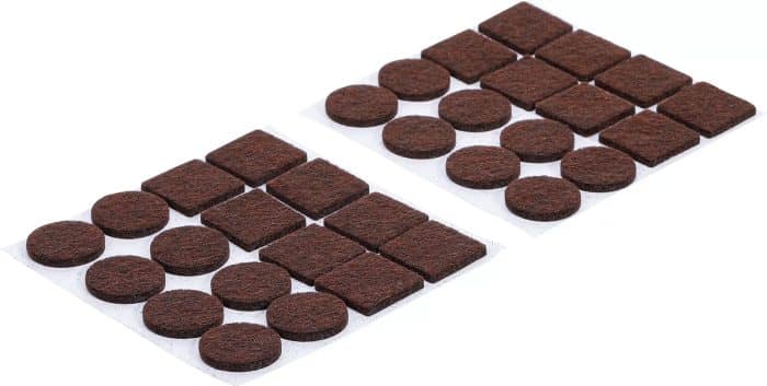 Set jastučića od filca | smeđi | 32-dijelni Set jastučića od filca | smeđi | 32-dijelni