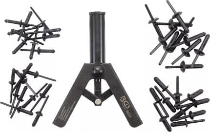 Set kliješta za plastične zakovice | 41-dijelni