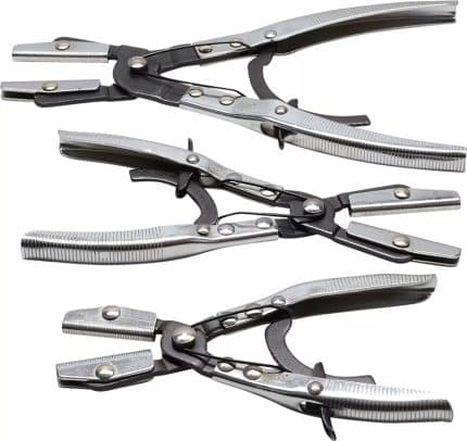 Set kliješta za stezanje crijeva | 205 - 305 mm | 3-dijelni