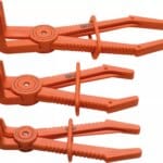 Set kliješta za stezanje crijeva | savijena za 90° | 155-220 mm | 3-dijelni