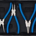 Set kliješta za uskočnik | 175 mm | 4-dijelni