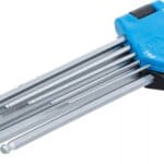 Set kutnih steznih ključeva | ekstra dugi | unutarnji šesterokut / unutarnji šesterokut s kuglastom glavom 1