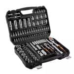 Set nasadnih ključeva s račnom 1/2" i 1/4" 110 kom NEO 10-066