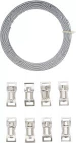 Set obujmica za crijeva | "kontinuirane" | 3 m - Slika 2