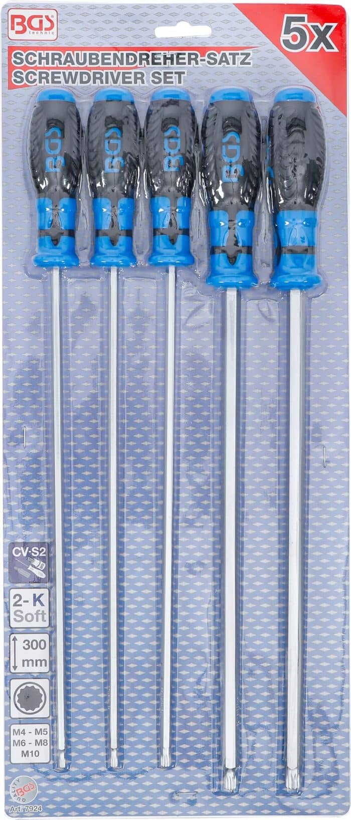 Set odvijača | unutarnje ozubljenje (za XZN) | 5-dijelni - Slika 4