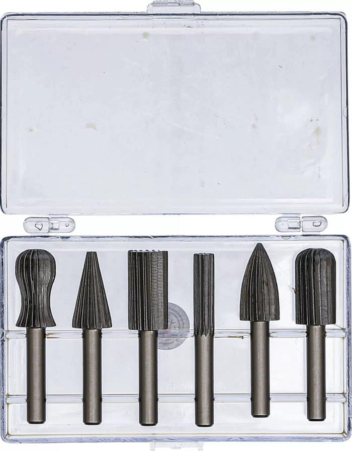 Set okretnih glodala | 6-dijelni - Slika 3