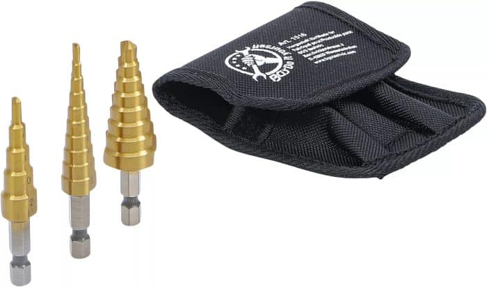 Set postupnih HSS svrdala | 3 - 20 mm | 3-dijelni - Slika 2