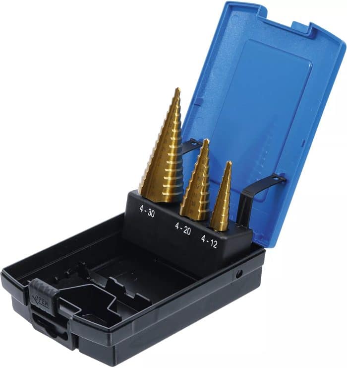 Set postupnih svrdla | titan-nitriran | Ø 4 - 30 mm | 3-dijelni - Slika 3