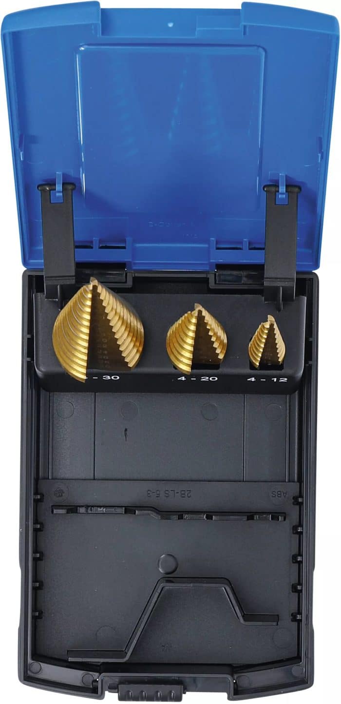 Set postupnih svrdla | titan-nitriran | Ø 4 - 30 mm | 3-dijelni - Slika 4