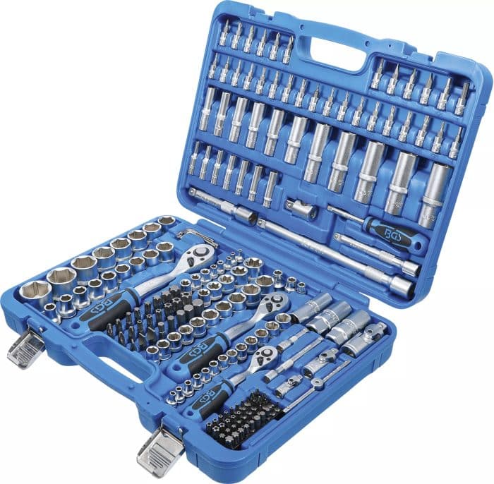 Set šesterokutnih utičnih ključeva | pogon 6,3 mm (1/4") / 10 mm (3/8") / 12,5 mm (1/2") | 192-dijelni - Slika 5