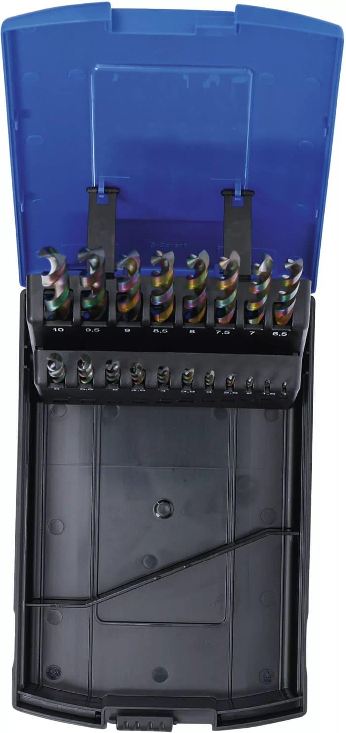 Set spiralnih svrdla | HSS | 1 - 10 mm | 19-dijelni - Slika 4