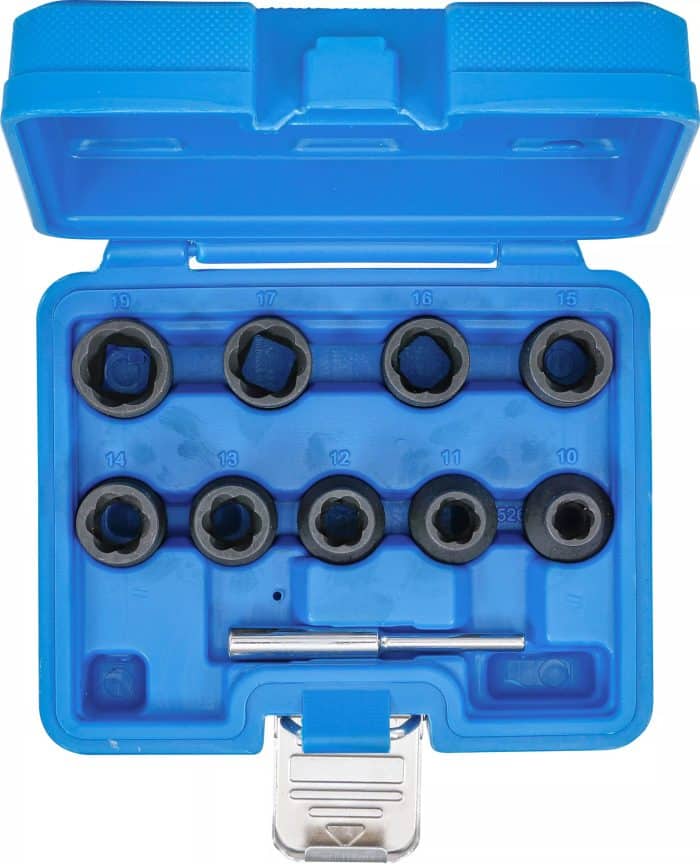 Set-spiralnih-umetaka-za-uticni-kljuc-izvijac-za-vijke-125-mm-12-10-19-mm-10-dijelni-3 Set spiralnih umetaka za utični ključ / izvijač za vijke | 12,5 mm (1/2") | 10 - 19 mm | 10-dijelni - Slika 4