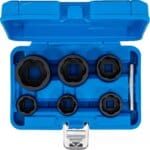 Set spiralnih umetaka za utični ključ / izvijač za vijke | 12,5 mm (1/2") + 20 mm (3/4") | 22 - 41 mm | 6-dijelni - Slika 4