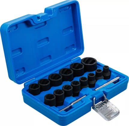 5 mm (1/2") | 8 - 27 mm | 16-dijelni