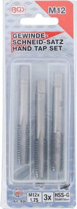 Set svrdala za navoje | Predurezivanje i urezivanje i dovršavanje | HSS-G | M12 x 1,75 | 3-dijelni - Slika 4