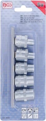 Set trokutnih umetaka | M5 - M12 (8 - 16,5 mm) | 5-dijelni - Slika 4