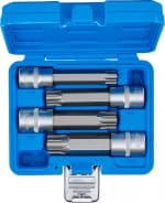 Set umetaka bitova | 12,5 mm (1/2") | T-profil (za Torx) s provrtom | 4-dijelni - Slika 4