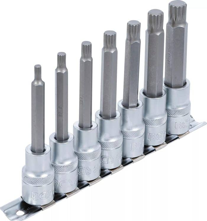 5 mm (1/2") | unutarnje ozubljenje (za XZN) M5 - M14 | 7-dijelni 5 mm (1/2") | unutarnje ozubljenje (za XZN) M5 - M14 | 7-dijelni