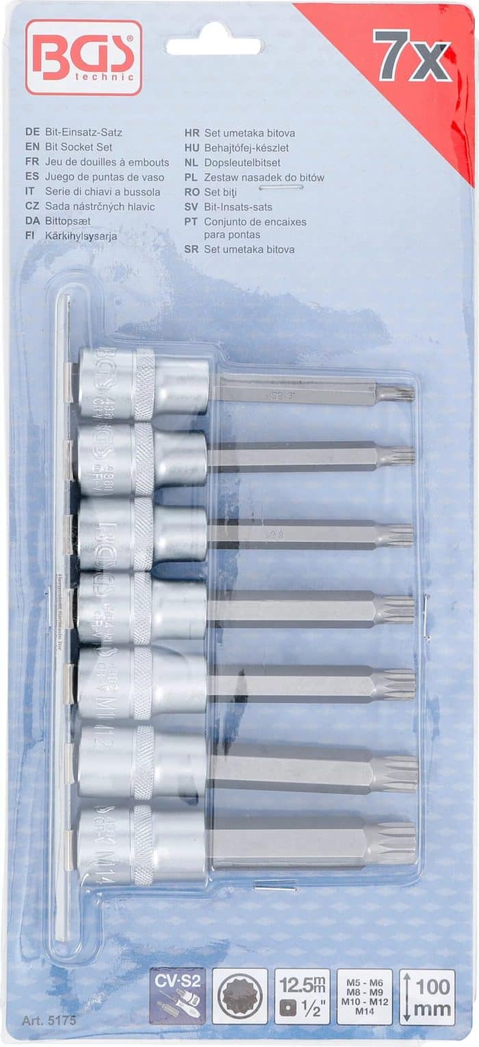 Set-umetaka-bitova-125-mm-12-unutarnje-ozubljenje-za-XZN-M5-M14-7-dijelni-9 Set umetaka bitova | 12,5 mm (1/2") | unutarnje ozubljenje (za XZN) M5 - M14 | 7-dijelni - Slika 3