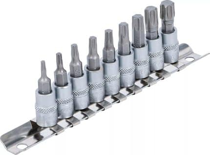 3 mm (1/4") | T-profil (za Torx) T10 - T50 | 9-dijelni