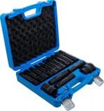 Set umetaka bitova za kamione | 20 mm (3/4") + 25 mm (1") | 16-dijelni - Slika 2